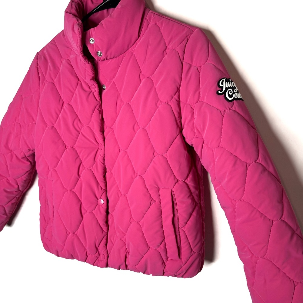 Pink jacket, winter/autumn, Juicy Couture, size L (14), for a girl.